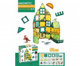China Children International MX-A310 - Magnetic Building Blocks Dinosaur Park