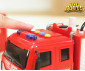 Детски комплект Chippo 931293 - Big Boots Пожарна с пръскаща вода и отряд пожарникари неваляшки, 34см. thumb 6