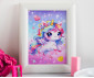 Nice 90032 - Diamantiny kawaii unicorn blister assortimento 2 thumb 4