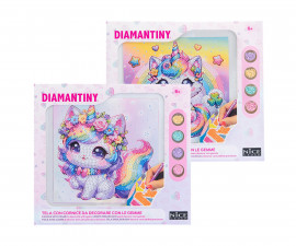 Nice 90040 - Diamantiny kawaii unicorn quadretto assortimento 2