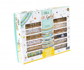 Nice 87048 - Perline abc gold mixed
