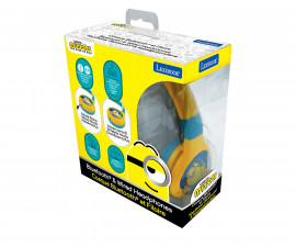Lexibook HPBT010DES - 2 in 1 Bluetooth® and Wired Headphones The Despicable Me