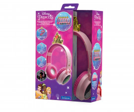 Lexibook HPBT015DP - 3D DISNEY Princesse design Bluetooth® and Wired Headphones