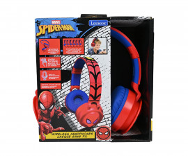 Lexibook HPBT015SP - 3D Spider-Man On-Ear Bluetooth® and Wired Headphones