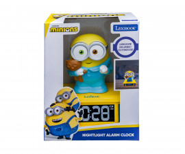 Lexibook RL800DES - Despicable Me Digital Alarm Clock with 3D Nightlight Figurine and Sound Effects