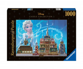 Ravensburger 12000261 - Пъзел 1000 елемента - Замъците на Дисни: Елза