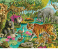 Ravensburger 05163 - Пъзел 60 елемента - Животните на Индия thumb 2