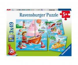 Ravensburger 05720 - Пъзел 3x49 елемента - Над водата