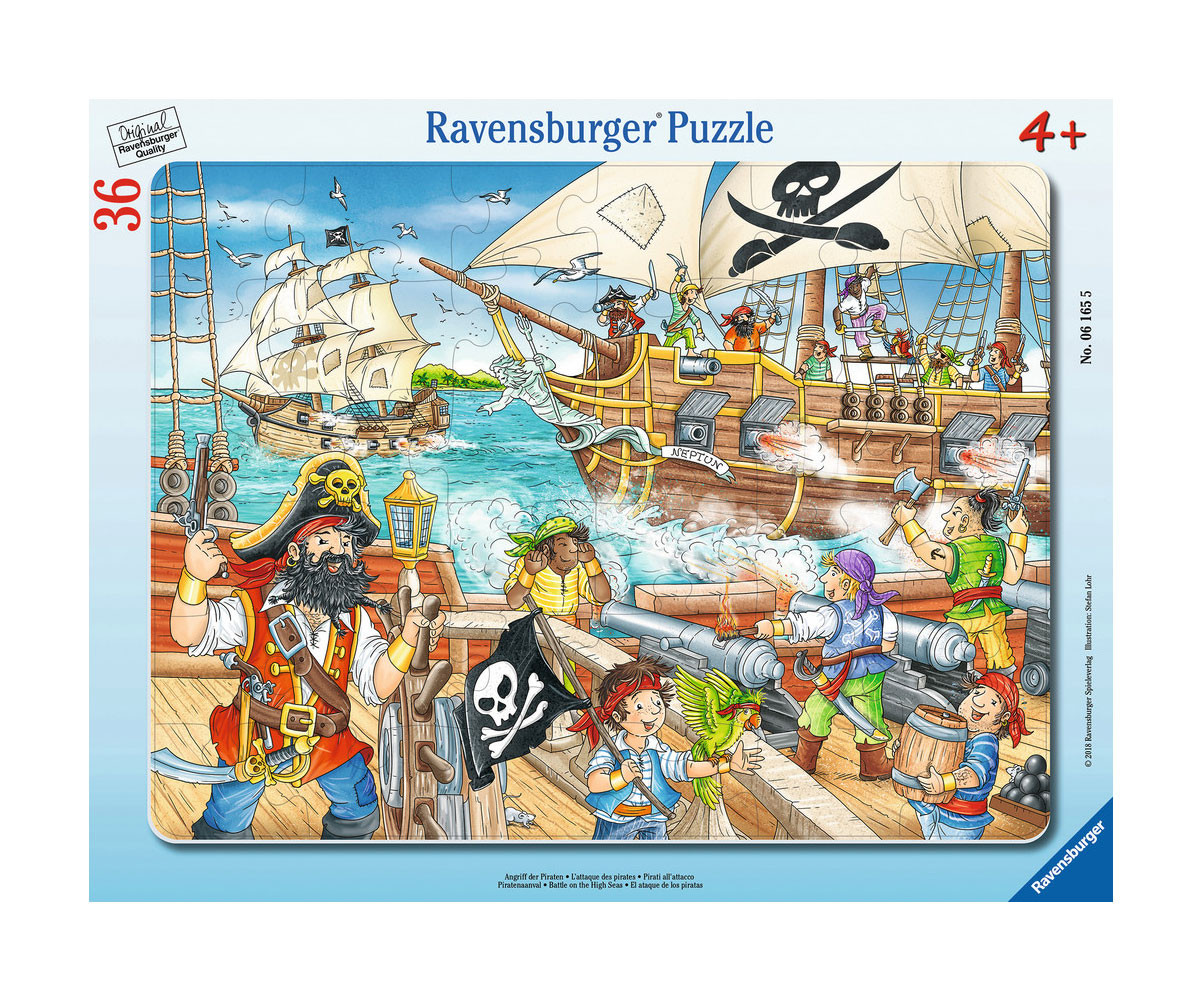Ravensburger 06165 - Пъзел 36 ел. - Битка в открито море
