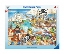 Ravensburger 06165 - Пъзел 36 елемента - Битка в открито море