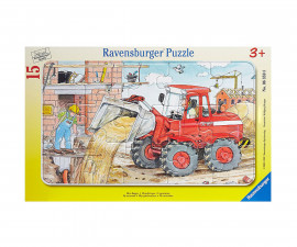 Ravensburger 06359 - Пъзел 15 елемента - Багер