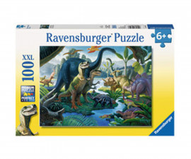 Ravensburger 10740 - Пъзел 100 XXL елемента - Гигански динозаври