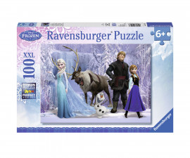 Ravensburger 10516 - Пъзел 100 XXL елемента - Замръзналото кралство на Снежната кралица