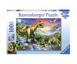 Ravensburger 10665 - Пъзел 100 XXL елемента - Ерата на динозаврите