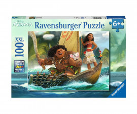 Ravensburger 10719 - Пъзел 100 XXL елемента - Дисни Моана: Един океан, едно сърце