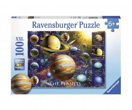 Ravensburger 10853 - Пъзел 100 XXL елемента - Планети