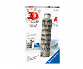 Ravensburger 11247 - 3D Пъзел 54 елемента - Мини кулата в Пиза
