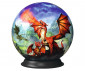 Ravensburger 11565 - 3D Пъзел топка 72 елемента - Мистичен дракон thumb 3