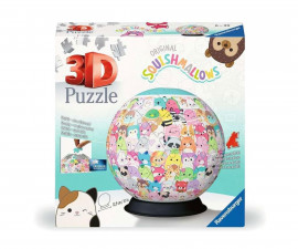 Ravensburger 11583 - 3D Пъзел топка 72 елемента - Squishmallows
