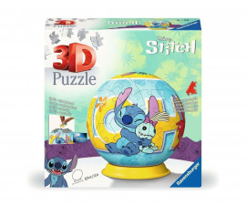 Ravensburger 11596 - 3D Пъзел топка Ravensburger 72 ел. - Стич