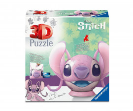 Ravensburger 11639 - 3D Пъзел топка 72 елемента - Дисни Ейнджъл с ушички