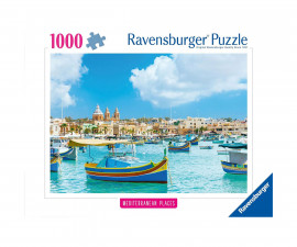 Ravensburger 12000028 - Пъзел 1000 елемента - Средиземноморска Малта