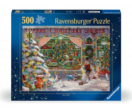 Ravensburger 12000215 - Пъзел 500 елемента - Коледа е!