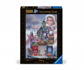 Ravensburger 12000262 - Пъзел 1000 елемента - Замъците на Дисни: Бел