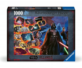 Ravensburger 12000267 - Пъзел 1000 елемента - Междузвездни войни Дисни Злодеи: Дарт Вейдър