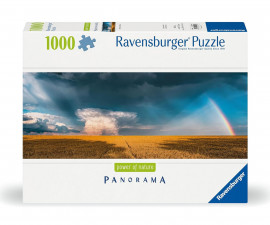Ravensburger 12000291 - Пъзел панорама 1000 елемента - Мистично време на дъгата