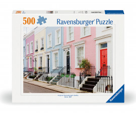 Ravensburger 12000304 - Пъзел 500 елемента - Цветни градски къщи в Лондон