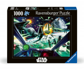 Ravensburger 12000403 - Пъзел 1000 елемента - Междузвездни войни X-Wing Cockpit