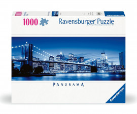 Ravensburger 12000438 - Пъзел панорама 1000 елемента - Здрач в Ню Йорк