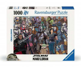 Ravensburger 12000536 - Пъзел 1000 елемента - Междузвездни войни: Бебе Йода