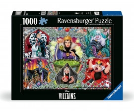 Ravensburger 12000650 - Пъзел 1000 елемента - Дисни Злодейки