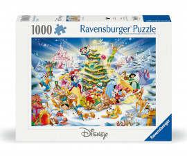 Ravensburger 12000651 - Пъзел 1000 елемента - Дисни Бъдни вечер