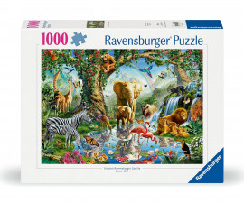 Ravensburger 12000682 - Пъзел 1000 елемента - Приключения в джунглата