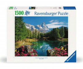 Ravensburger 12000711 - Пъзел 1500 елемента - Алпийско езеро Матерхорн