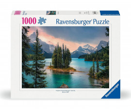 Ravensburger 12000754 - Пъзел 1000 елемента - Езерото Малайн, Канада