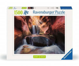 Ravensburger 12000801 - Пъзел 1500 елемента - Водопадът в Червения каньон