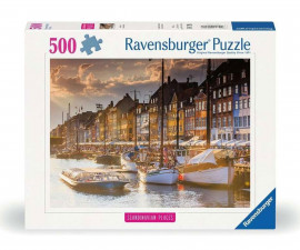 Ravensburger 12000846 - Пъзел 500 елемента - Залез в Копенхаген