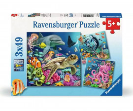 Ravensburger 12000859 - Пъзел 3х49 елемента - Под водата