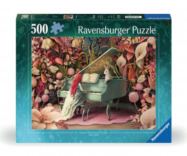 Ravensburger 12001010 - Пъзел 500 елемента - Заешки рецитал