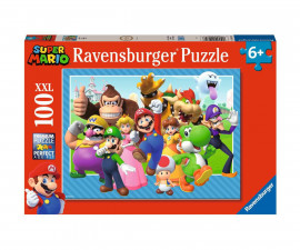 Ravensburger 12001074 - Пъзел 100 XXL елемента - Супер Марио