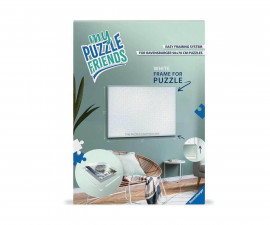 Ravensburger 12001248 - Бяла рамка за пъзел 1000 елемента