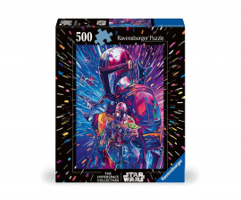 Ravensburger 12001339 - Пъзел 500 елемента - Междузвездни воини: Мандалорецът
