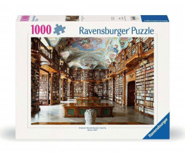 Ravensburger 12001440 - Пъзел 1000 елемента - Библиотеката в манастира
