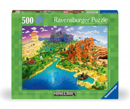 Ravensburger 12001568 - Пъзел 500 елемента - Майнкрафт