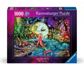 Ravensburger 12001577 - Пъзел 1000 елемента - Съкровището на русалката
