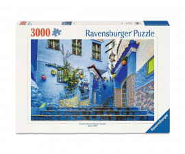 Ravensburger 12001893 - Пъзел 3000 елемента - Мароко в синьо